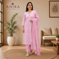 Premium Cotton Ikat Kurta Set